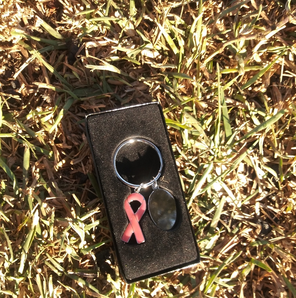 Key chain for cancer awareness